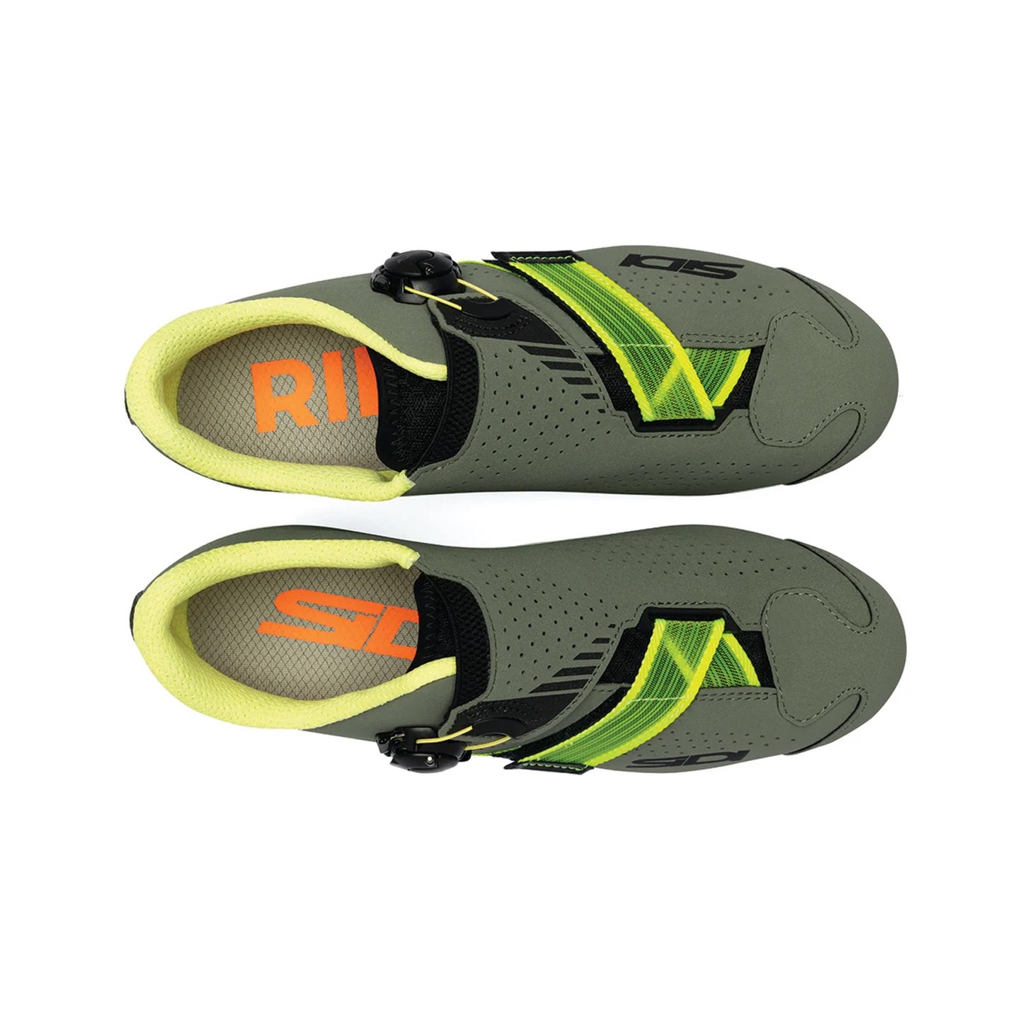 SIDI AERTIS MTB Shoes Military Green/Yellow