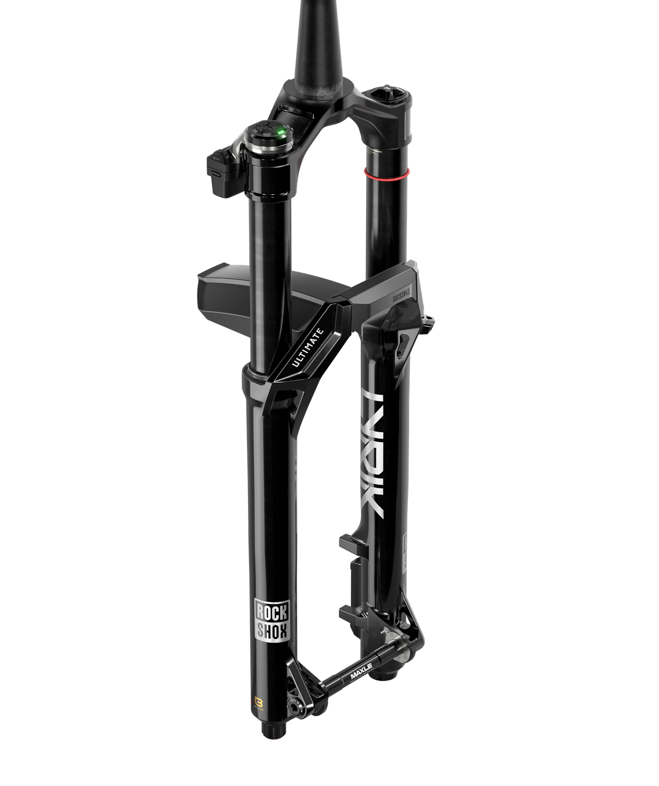 Fork Lyrik Ultimate Flight Attendant - 29" Boost™15x110 160mm Gloss Black Tpr 44offset C5/R55LinearXL(Bolt on Fenders,Star nut,Maxle Stealth,Battery,USB-C Charger)E1