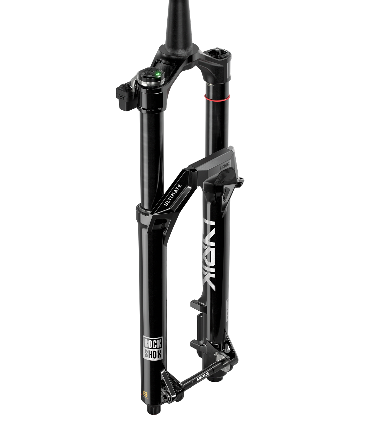 Fork Lyrik Ultimate Flight Attendant - 29" Boost™15x110 160mm Gloss Black Tpr 44offset C5/R55LinearXL(Bolt on Fenders,Star nut,Maxle Stealth,Battery,USB-C Charger)E1