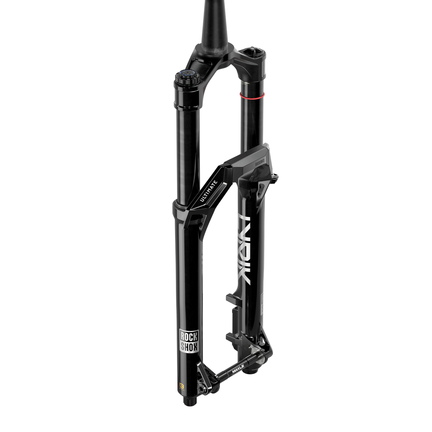 Fork Lyrik Ultimate CHARGER 3.2 RC2 - 29" Boost™ 15x110 Gloss Black Alum Str Tpr 44offset C5/R55 LinearXL (includes Bolt On Fenders,Star nut,Maxle Stealth)E1