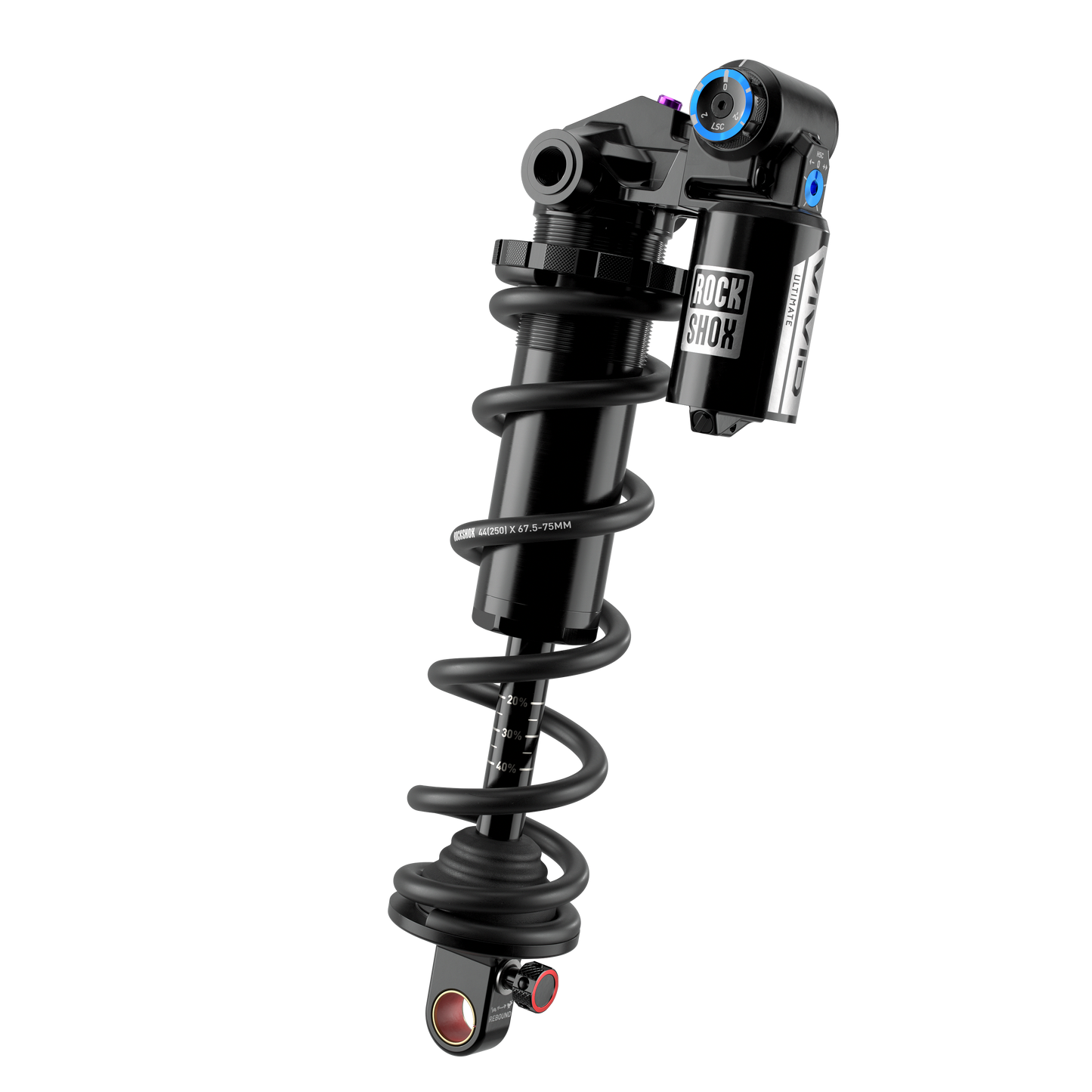 ROCKSHOX VIVID COIL ULTIMATE DH RC2 D1 Αποσβεστήρας ελατηρίου με άξονα