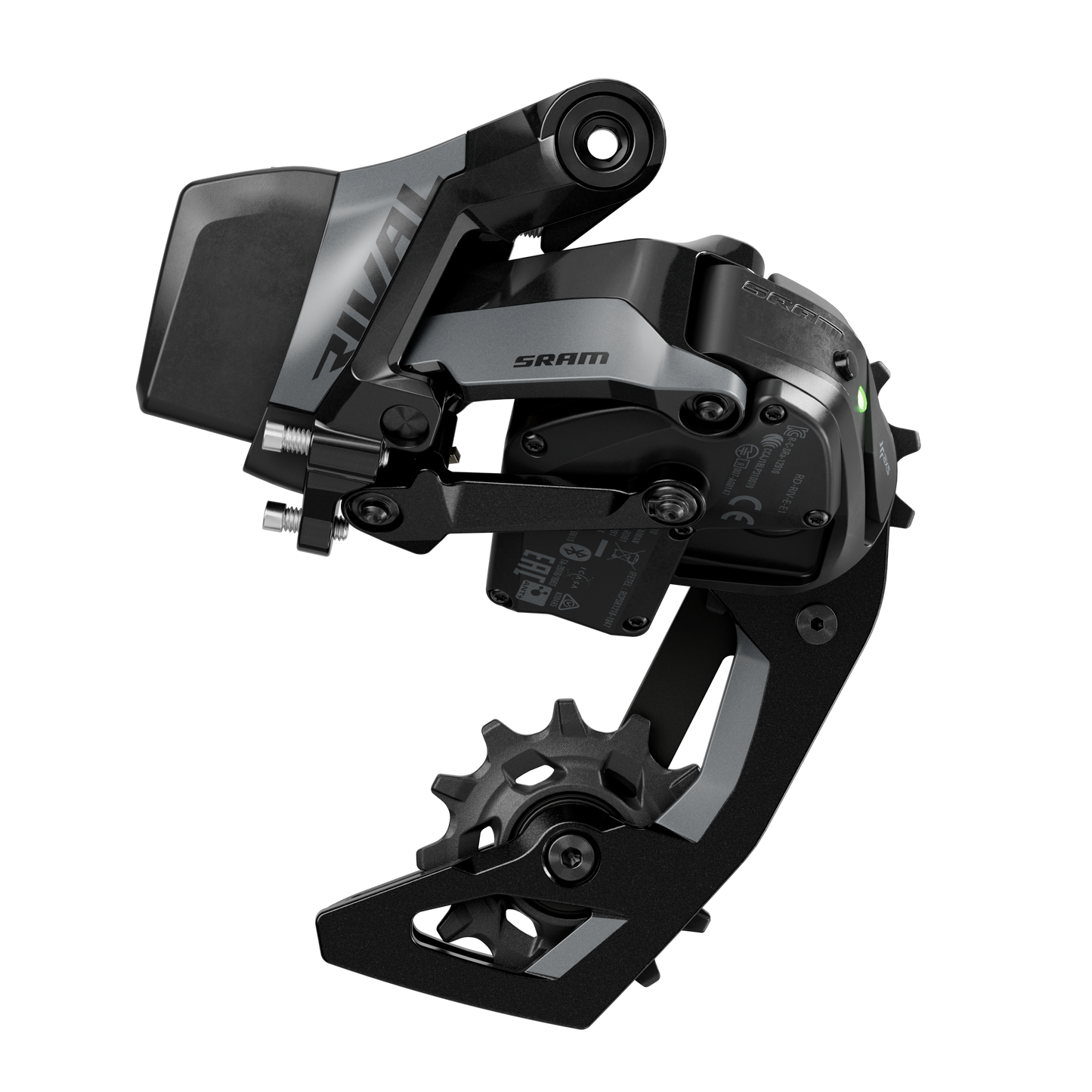 SRAM RIVAL AXS E1 2x12V Max 36T Οπίσθιο ντερέιλερ (χωρίς μπαταρία)