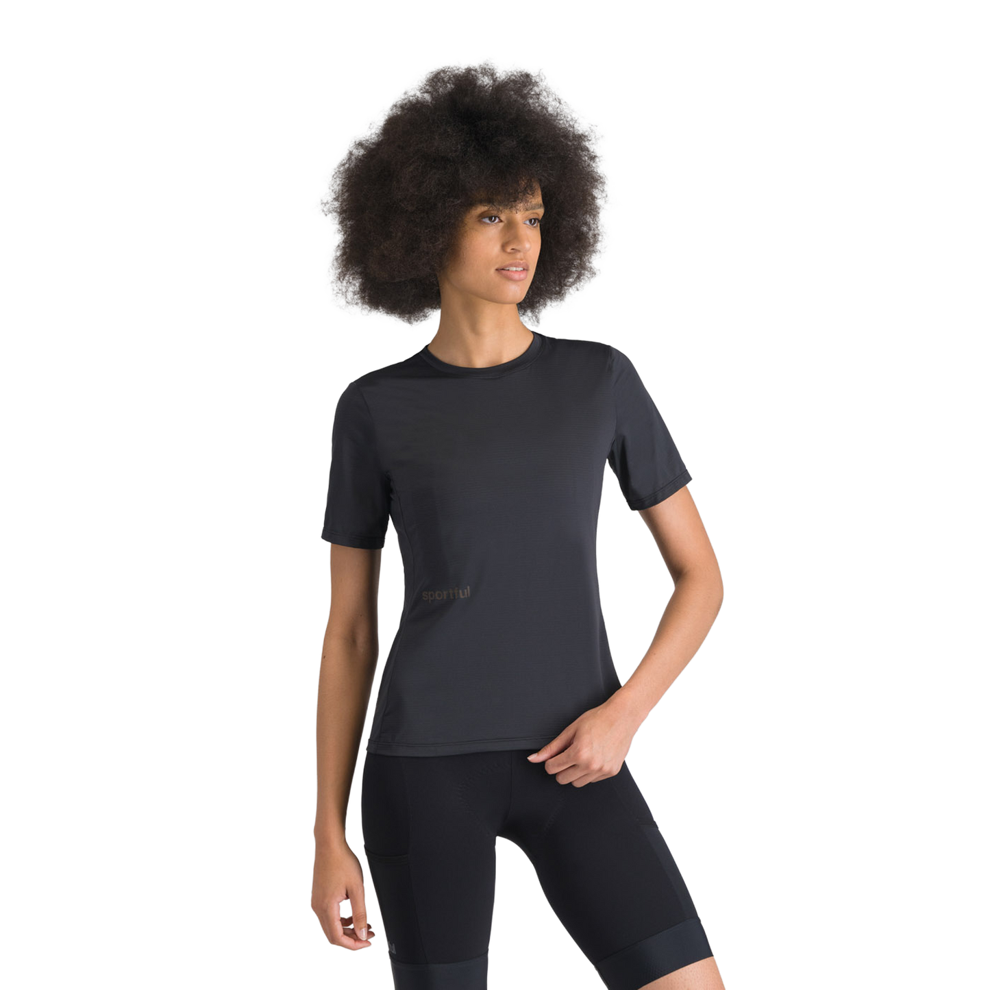 Γυναικείο SPORTFUL SUPERGIARA TEE Κοντομάνικο Jersey Μαύρο