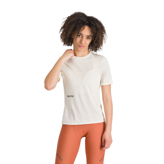 SPORTFUL SUPERGIARA TEE Γυναικείο κοντομάνικο Jersey Cream