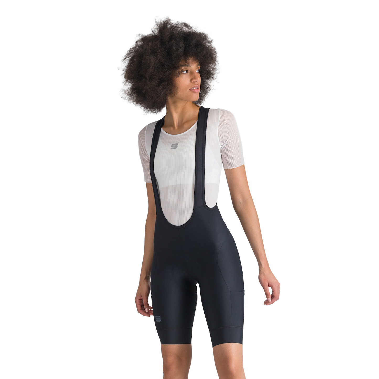 Women's SPORTFUL GIARA 2 Short Bibtights Black