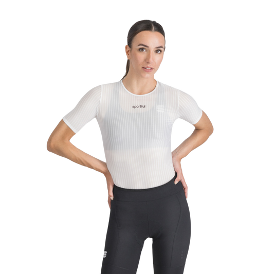 Γυναικεία εσώρουχα SPORTFUL PRO με κοντό μανίκι Λευκό