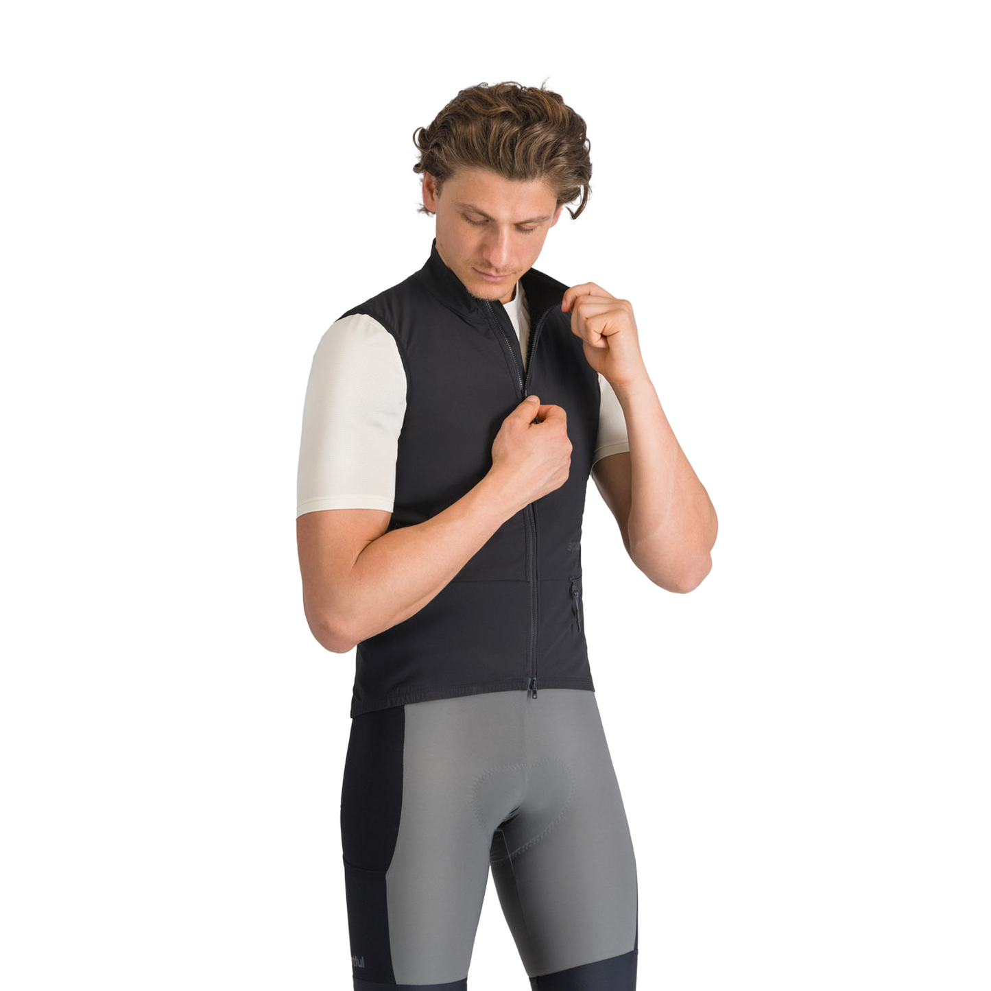 SPORTFUL SUPERGIARA 2 αμάνικο μπουφάν μαύρο