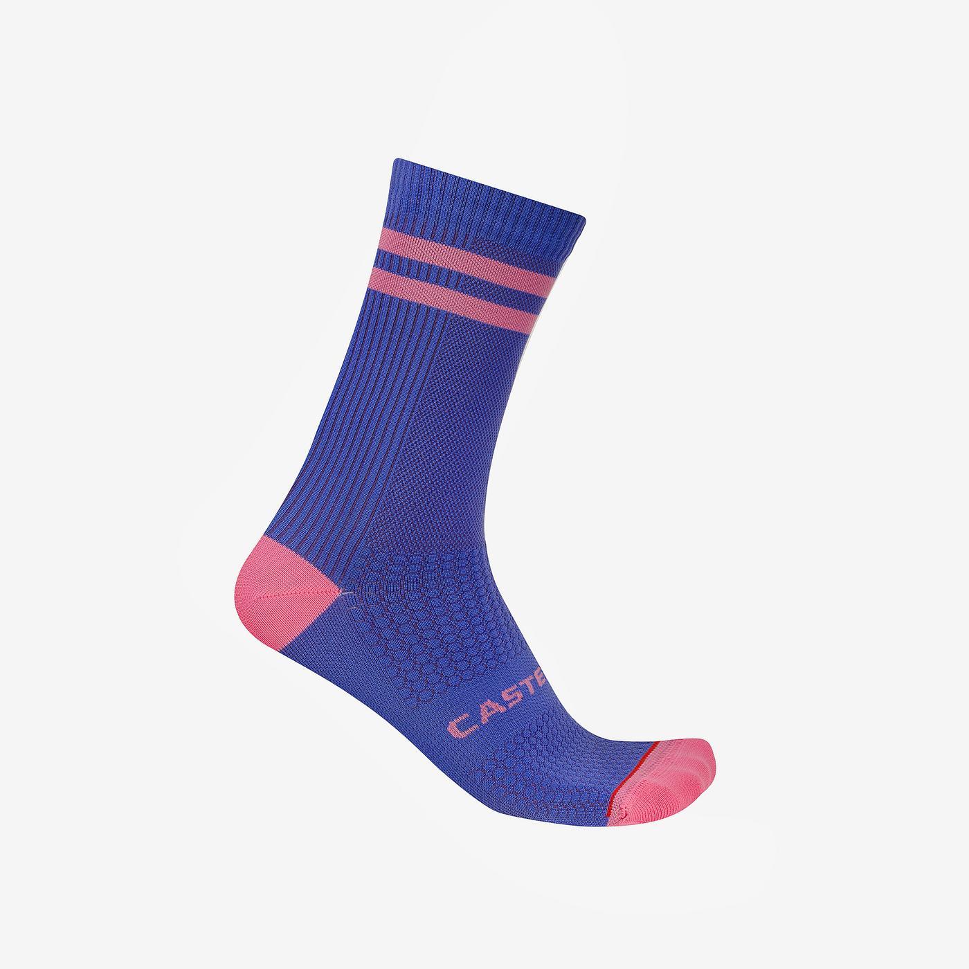 CASTELLI ORIGINALE 18 Violet/Rose Socks