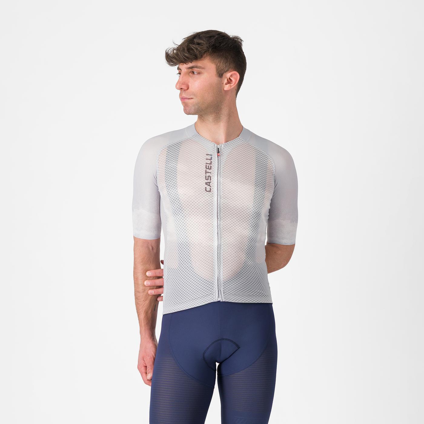 CASTELLI CLIMBER'S A/C Short Sleeve Jersey Grey 2026