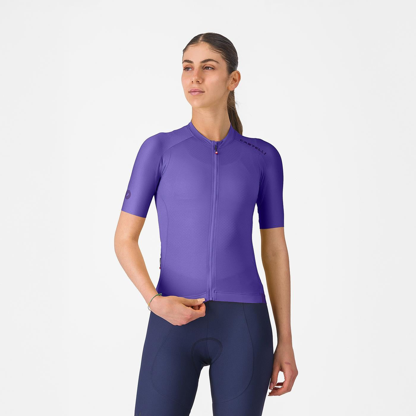 CASTELLI ESPRESSO 2 Γυναικείο κοντομάνικο Jersey μοβ