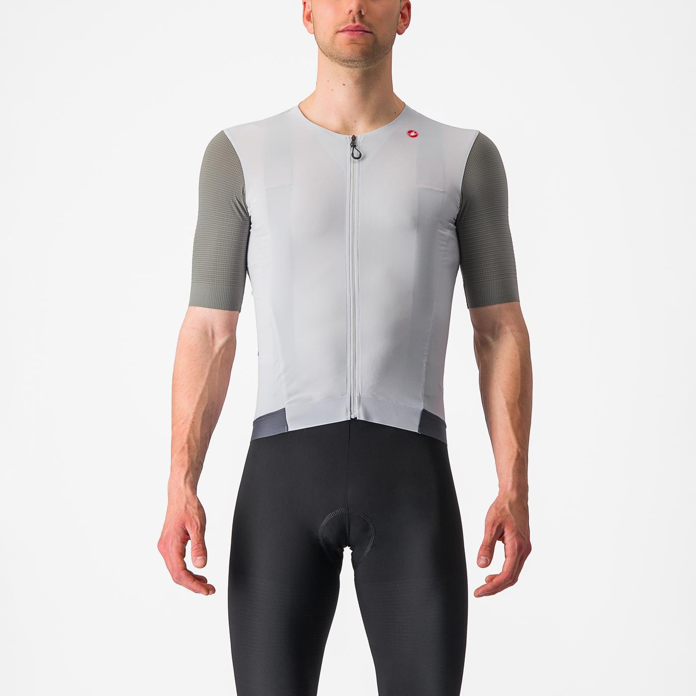 CASTELLI PREMIO Κοντομάνικο Jersey Μαύρο/Γκρι