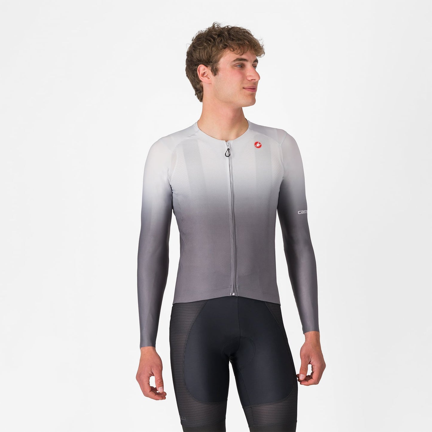 CASTELLI UPF Long Sleeve Jersey Γκρι