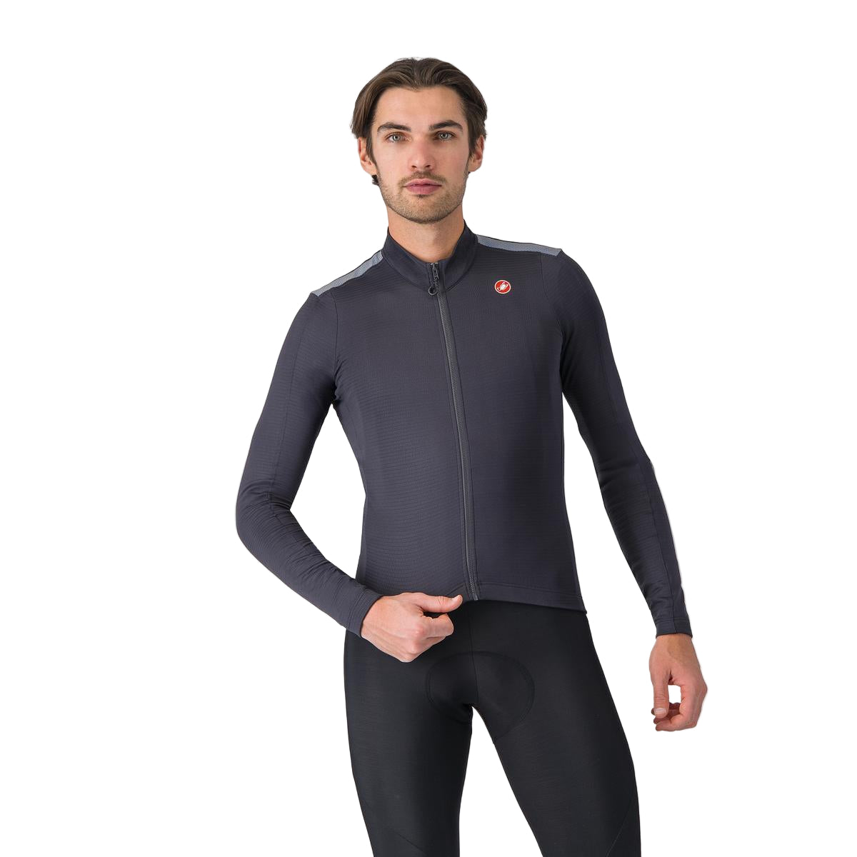 CASTELLI PURO 4 Long Sleeve Jersey Grey