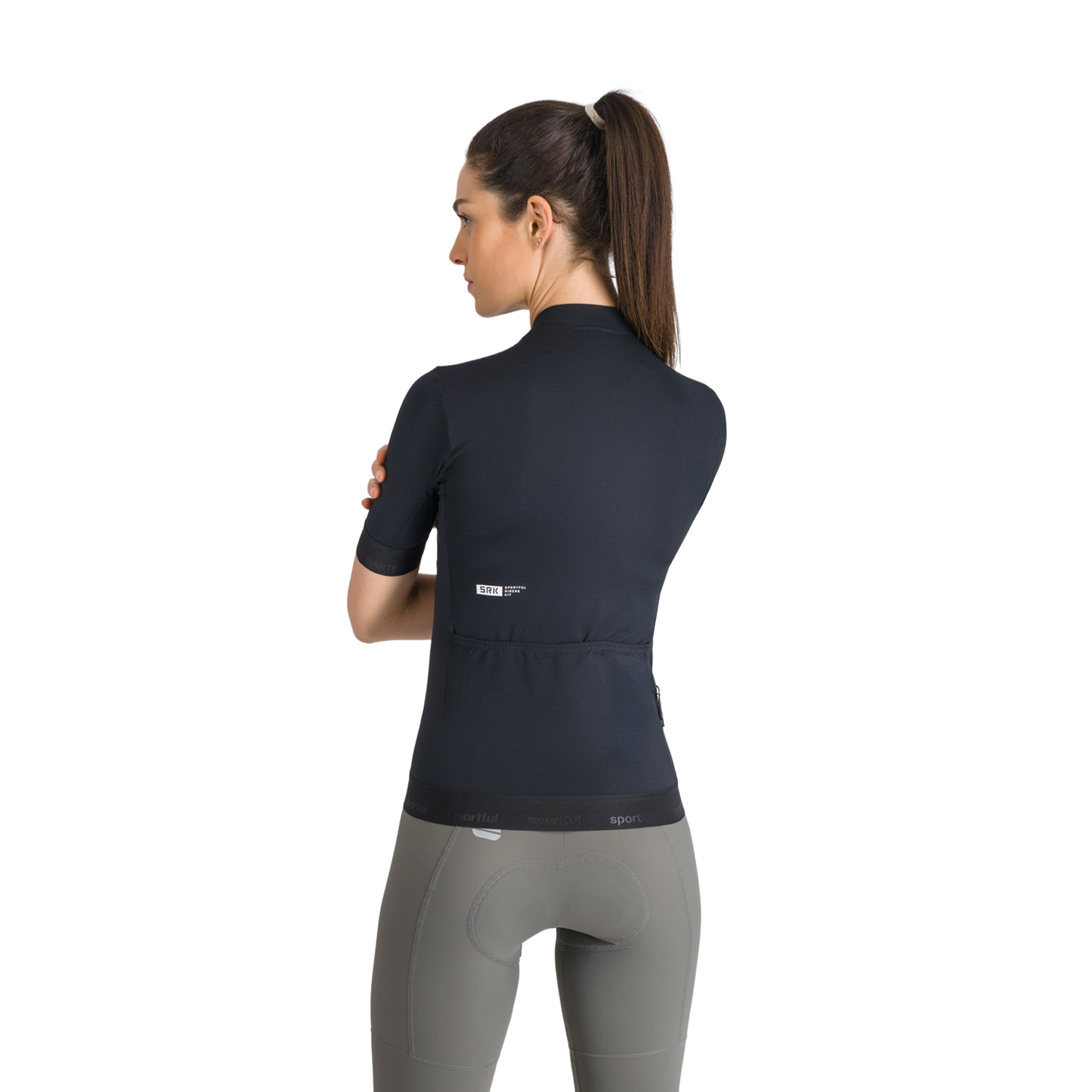 SPORTFUL SRK 2Γυναικείο κοντό Jersey Μαύρο
