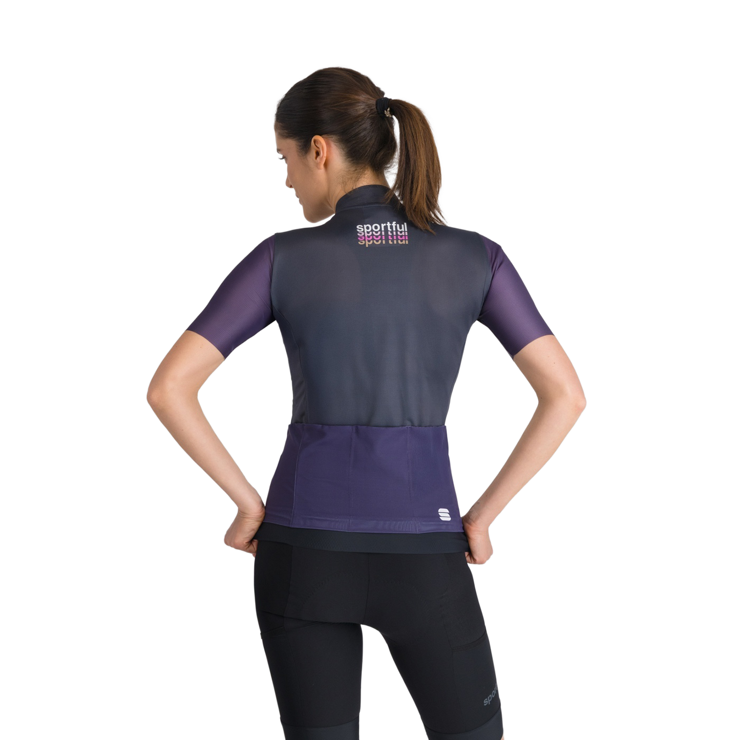 Women's SPORTFUL SUPERGIARA 2 LOGO Short Sleeve Jersey Navy