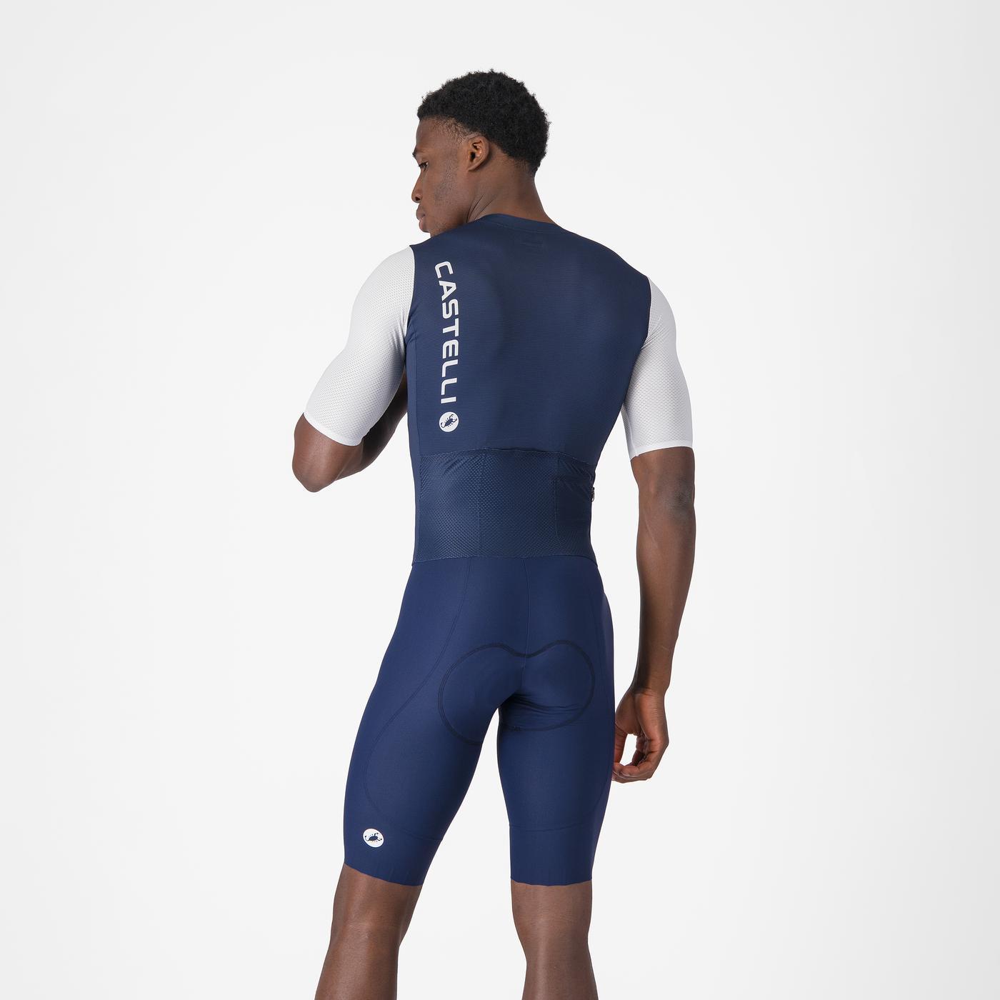 CASTELLI SATURDAY MORNING Ολόσωμη φόρμα μπλε/λευκό