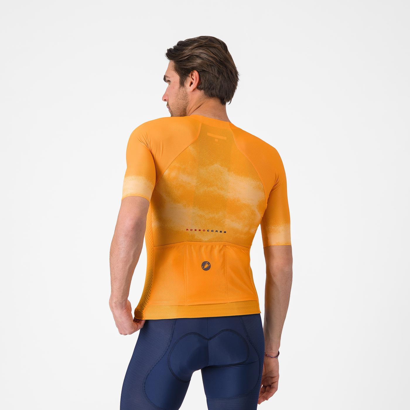 CASTELLI CLIMBER'S A/C Short Sleeve Jersey Orange