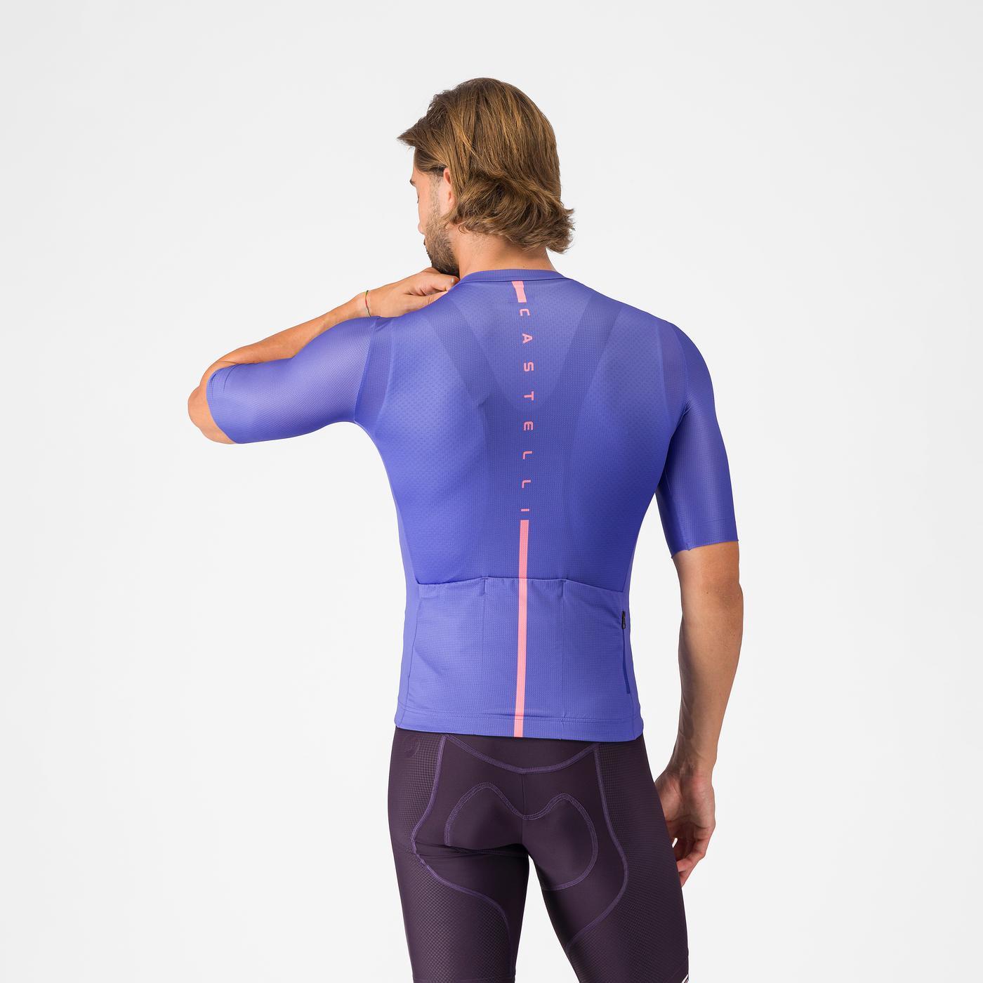 CASTELLI DRITTONE LOGO Κοντομάνικο Jersey Μωβ