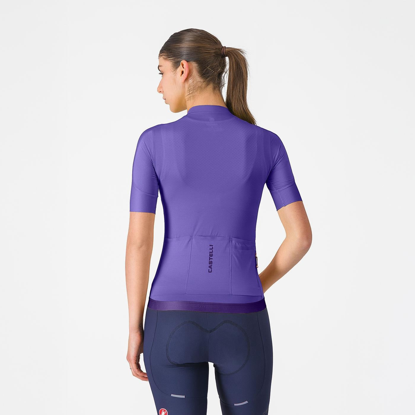 CASTELLI ESPRESSO 2 Γυναικείο κοντομάνικο Jersey μοβ