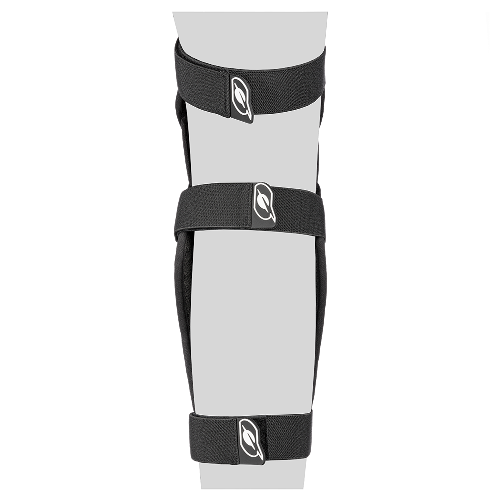 O'NEAL TRAIL FR Carbon Look Knee Pads, Black/White