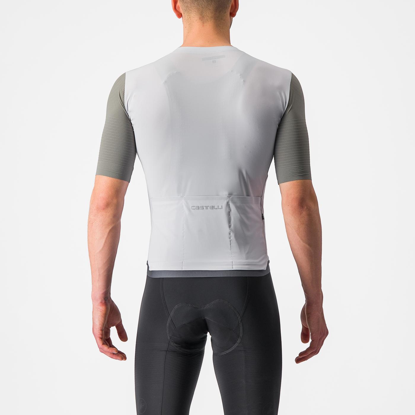 CASTELLI PREMIO Κοντομάνικο Jersey Μαύρο/Γκρι