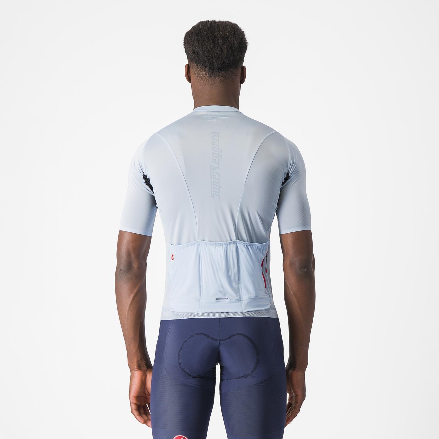 CASTELLI SUPERLEGGERA 3 Κοντομάνικο Jersey Μπλε