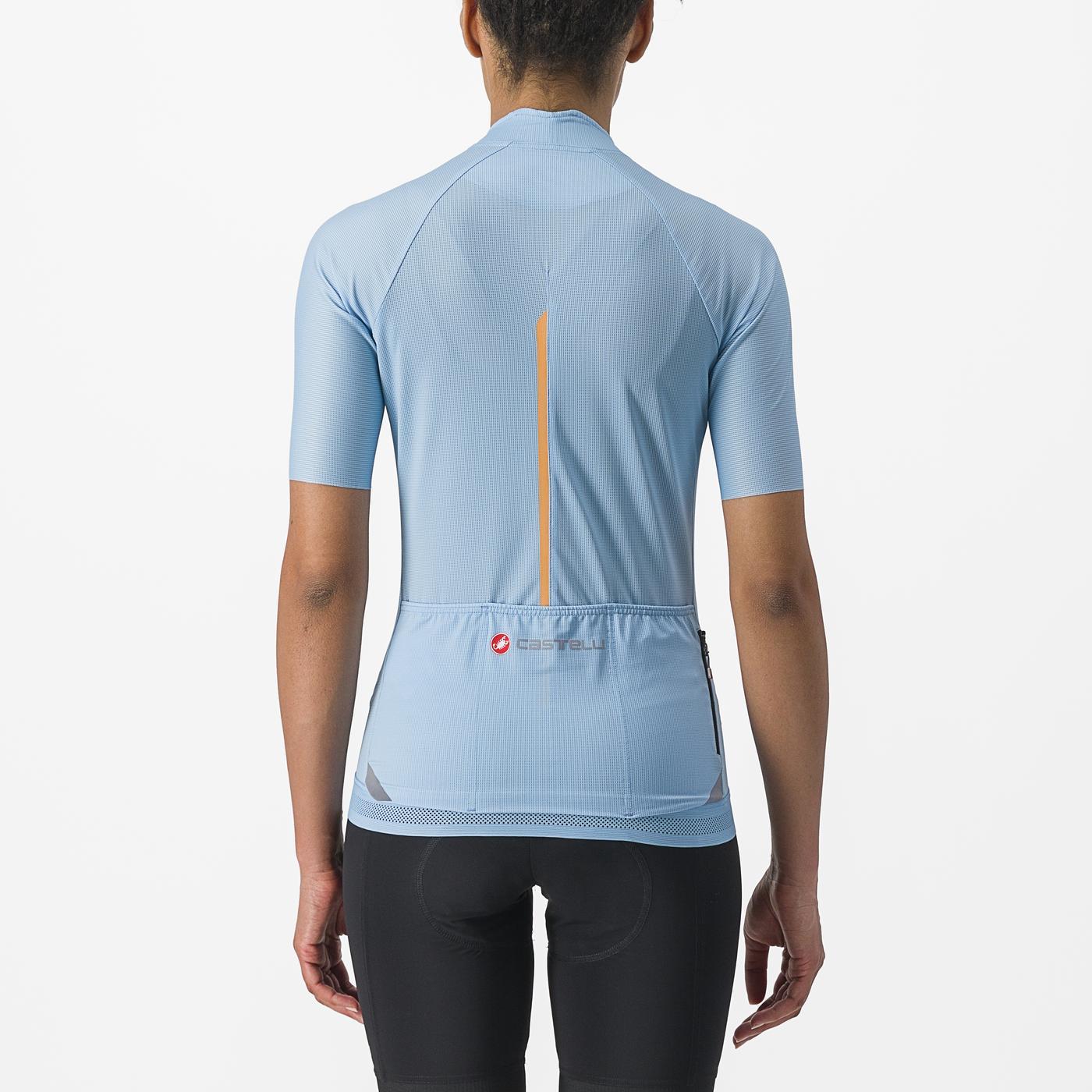 CASTELLI ENDURANCE W Γυναικείο κοντομάνικο Jersey Μπλε