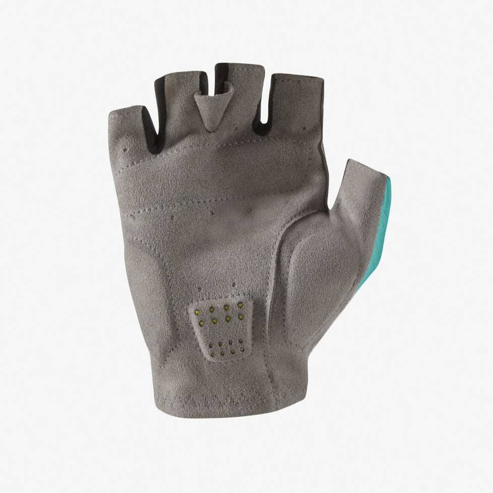 CASTELLI ESPRESSO Women's Short Gloves Turquoise