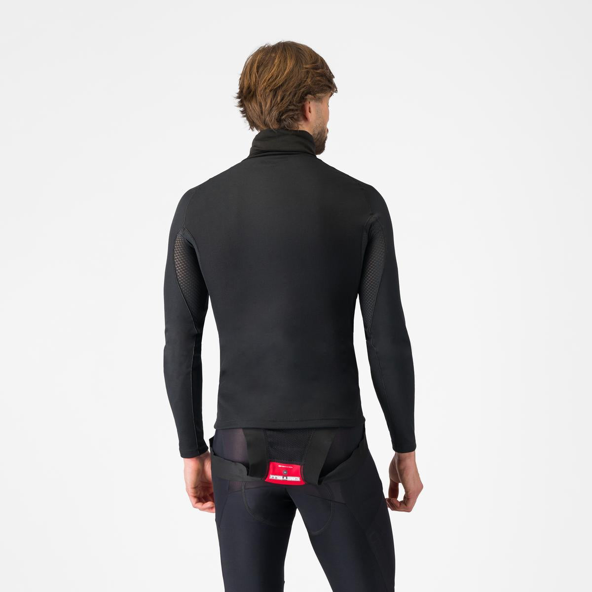 CASTELLI FLANDERS 2 HIGH NECK WARMER Μακρυμάνικο εσώρουχο Μαύρο