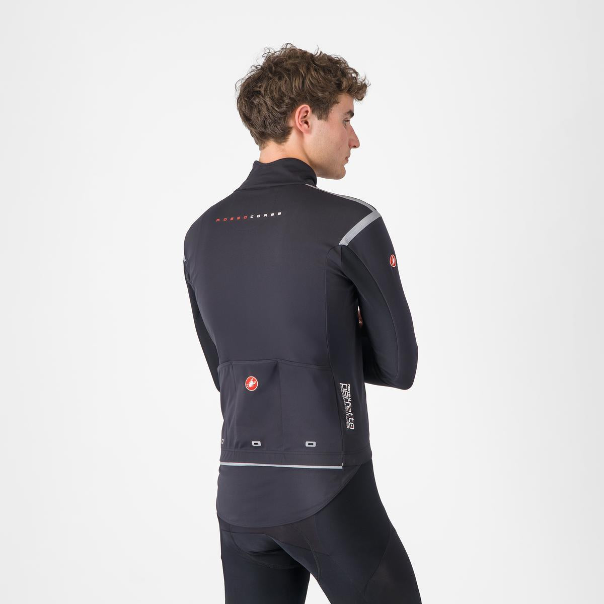 CASTELLI PERFETTO RoS 3 Μπουφάν Μαύρο/Νουάρ Reflex