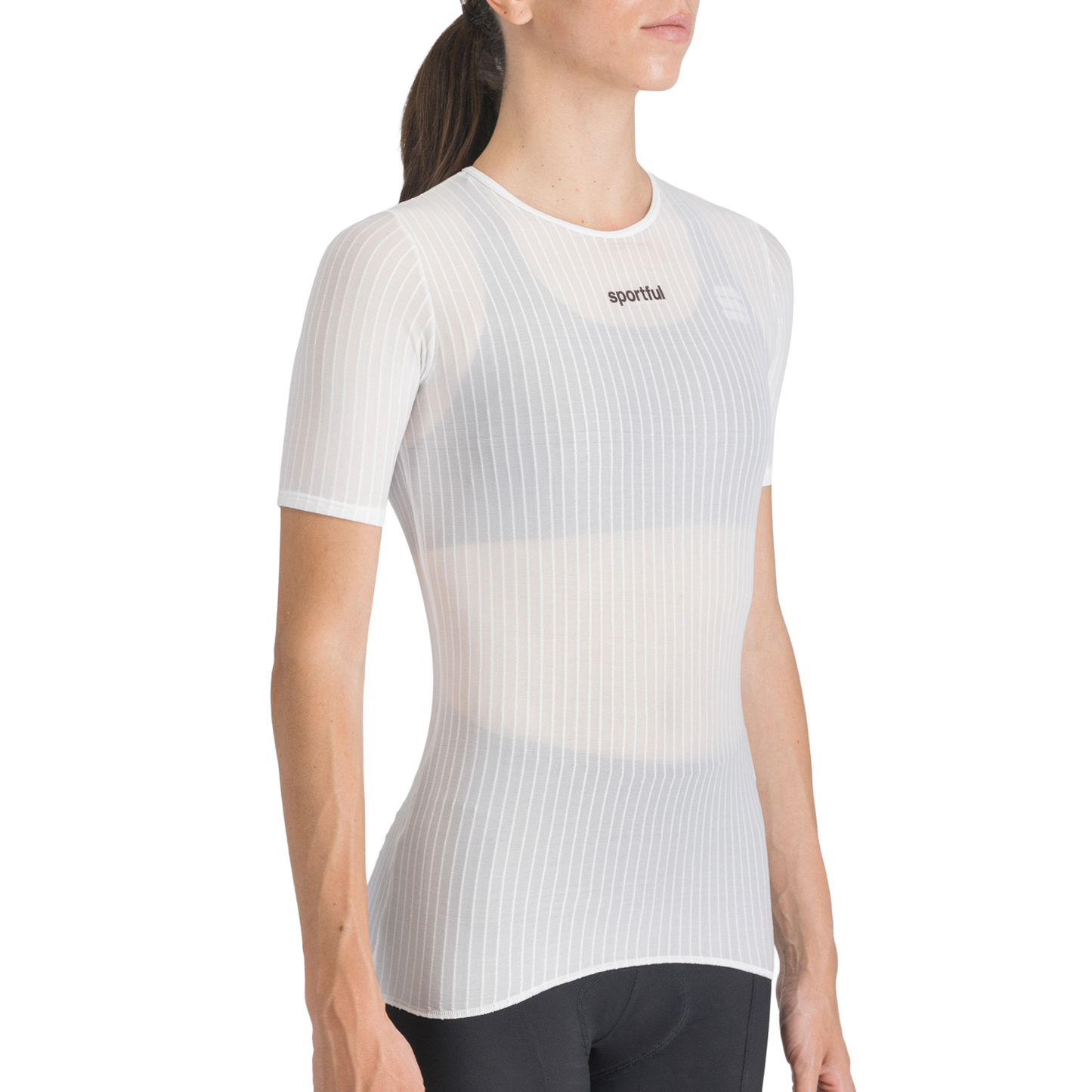 Γυναικεία εσώρουχα SPORTFUL PRO με κοντό μανίκι Λευκό