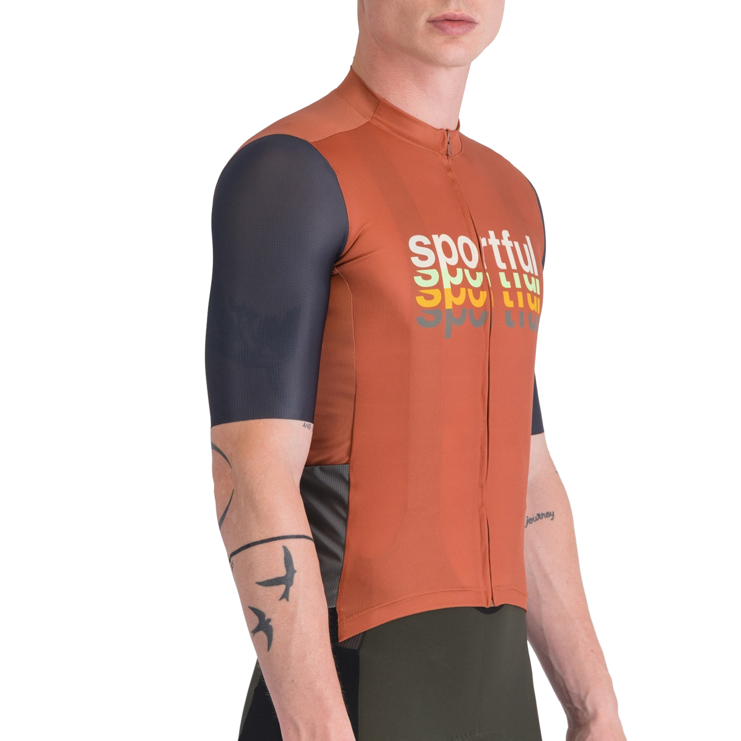 SPORTFUL SUPERGIARA 2 LOGO Short Sleeve Jersey Orange
