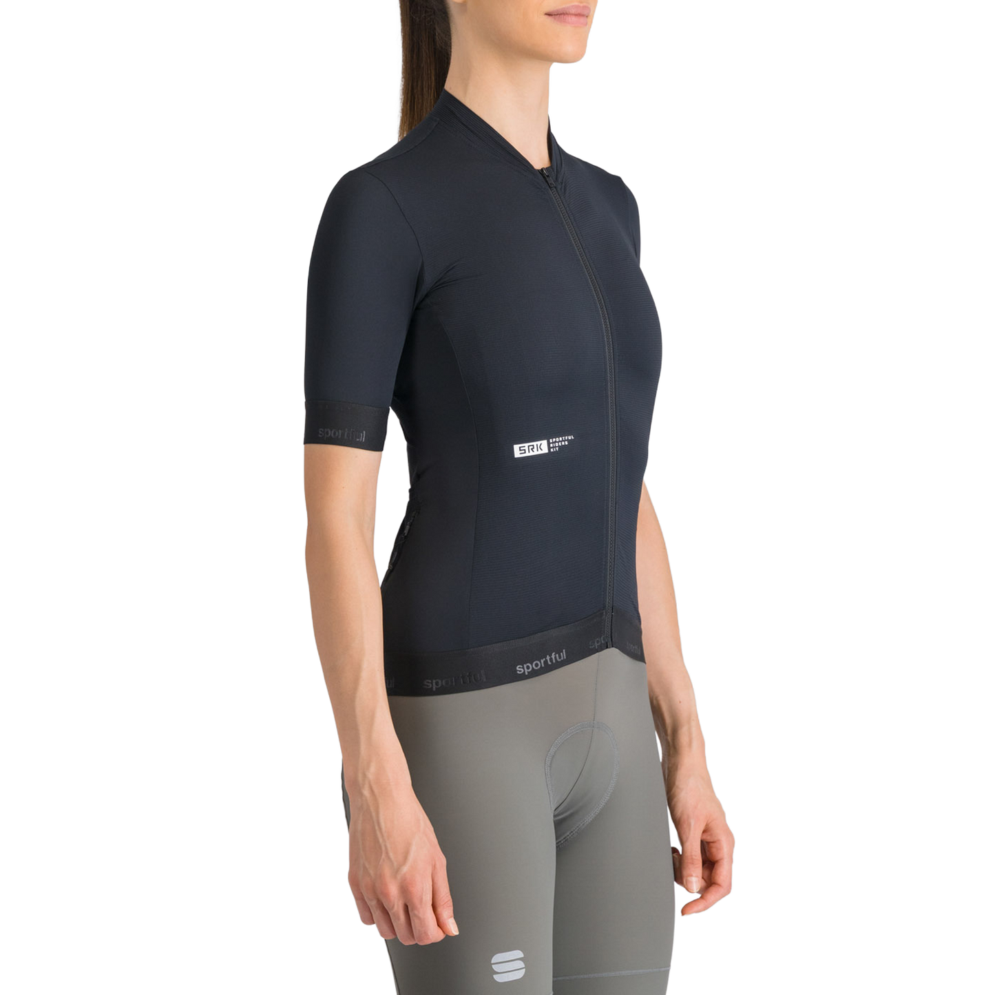 SPORTFUL SRK 2Γυναικείο κοντό Jersey Μαύρο