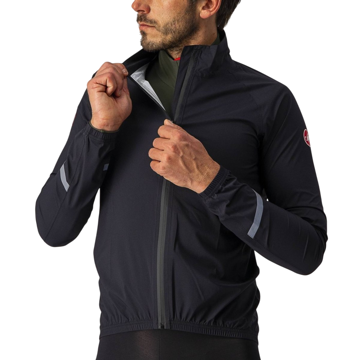 CASTELLI EMERGENCY 2 RAIN Jacket Μαύρο