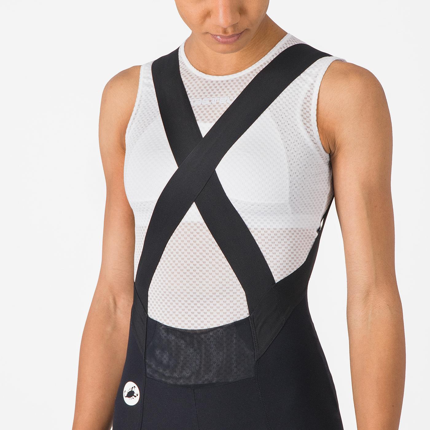 CASTELLI ESPRESSO 2 W DT Women's Short Bibtights Black