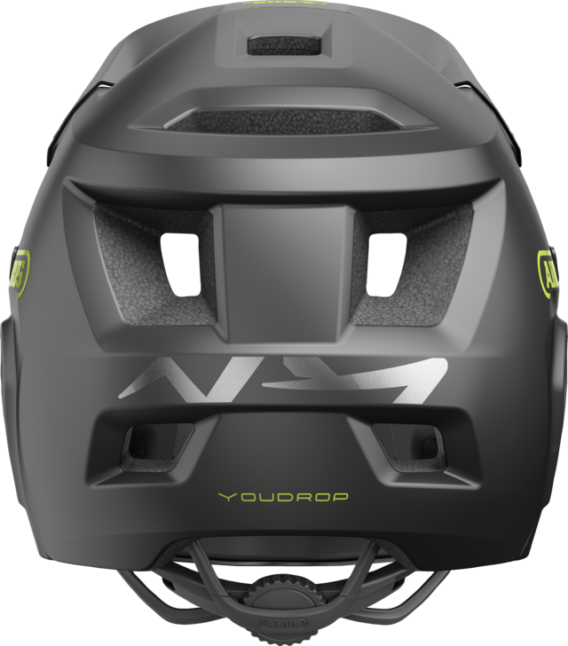 ABUS YOUDROP FF Junior Velvet Black Mountain Bike Helmet