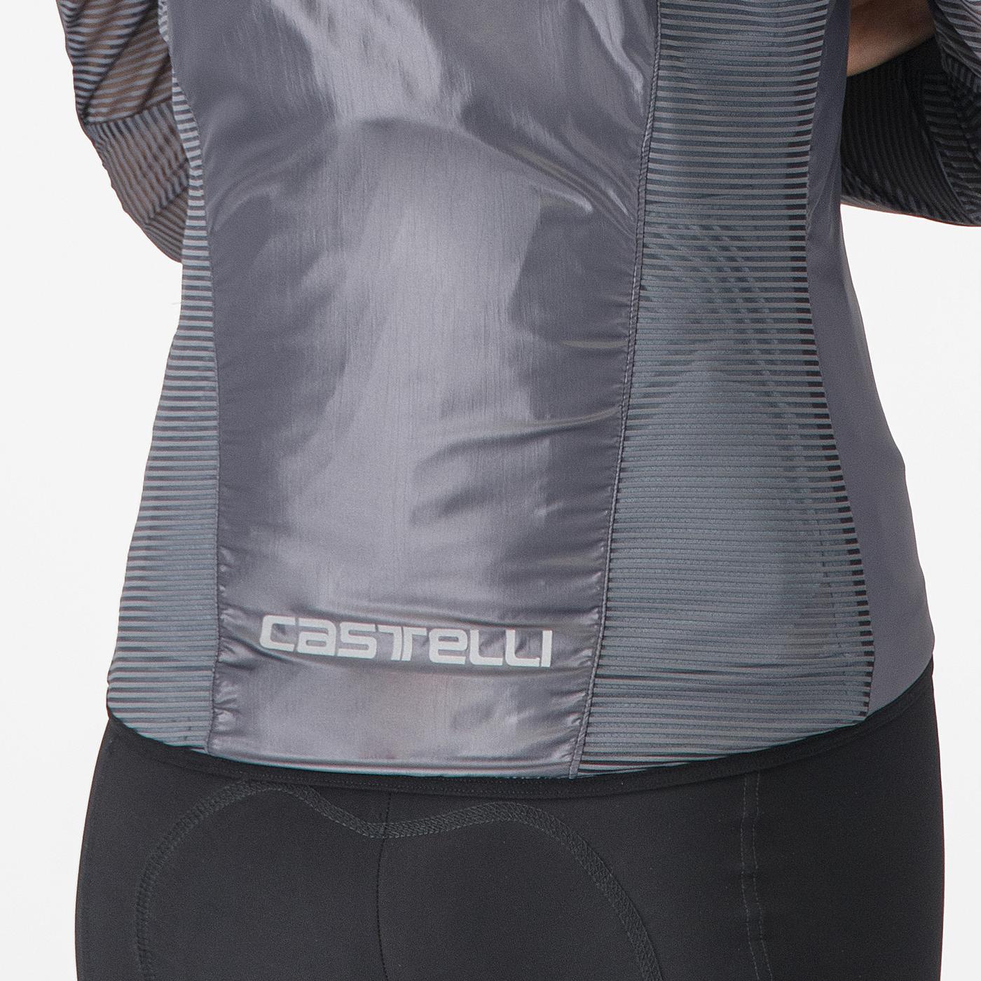 CASTELLI ARIA SHELL Jacket Γυναίκες Σκούρο γκρι