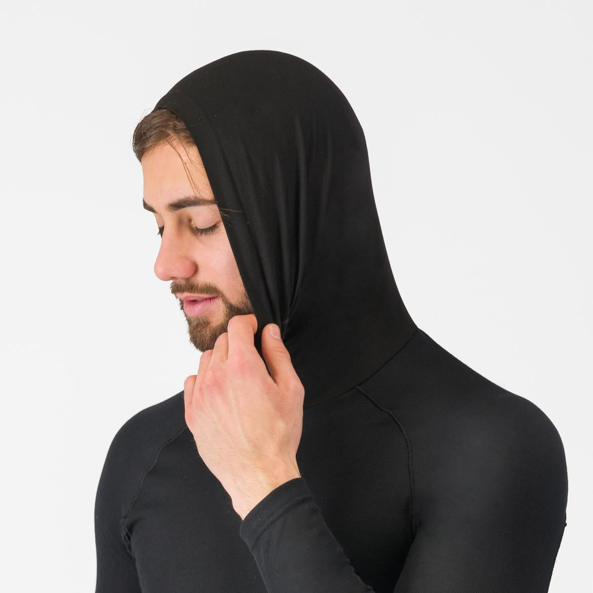 CASTELLI FLANDERS 2 HIGH NECK WARMER Μακρυμάνικο εσώρουχο Μαύρο