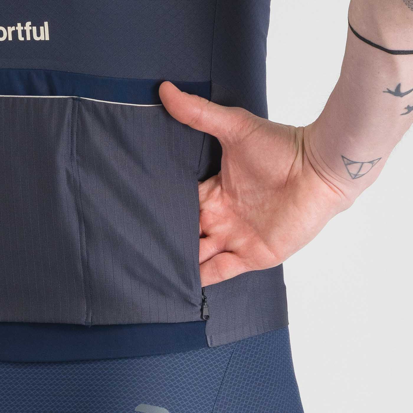 SPORTFUL HYPEREPIC Short Sleeve Jersey Navy