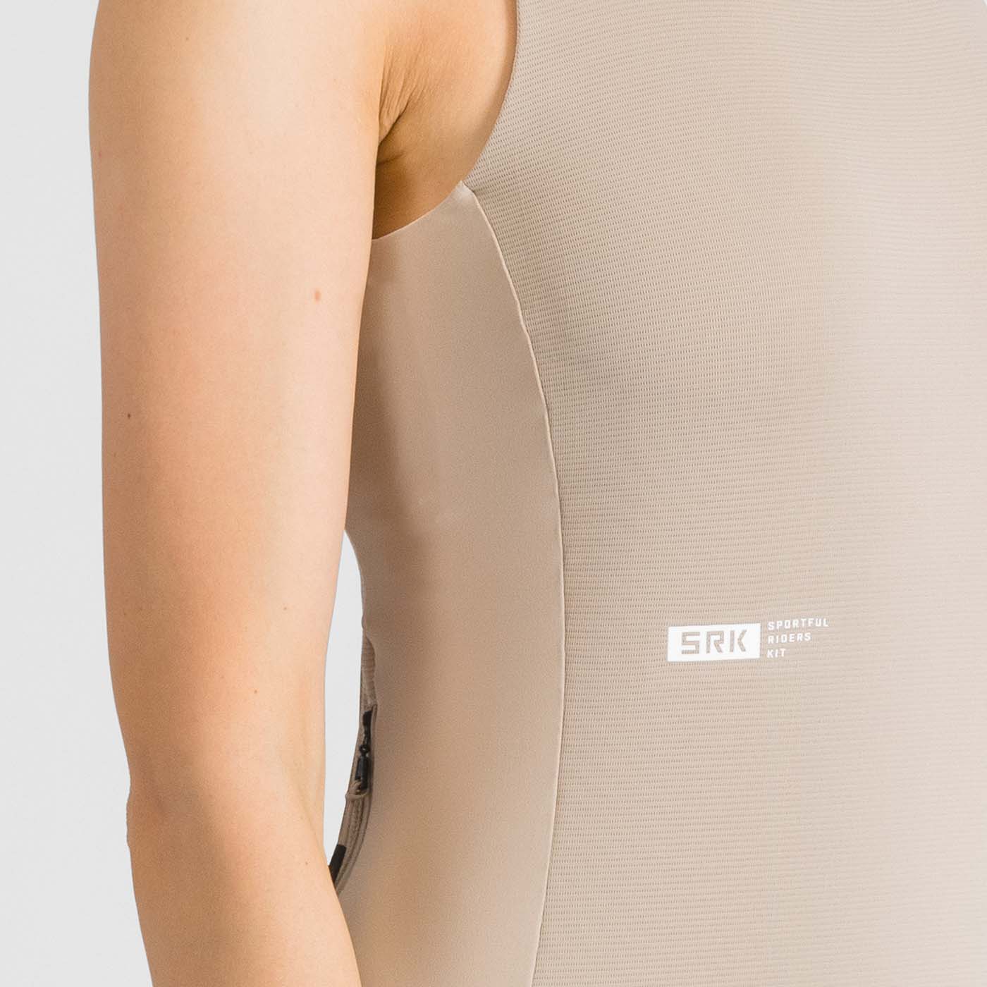 SPORTFUL SRK TOP Women's Sleeveless Jersey Beige
