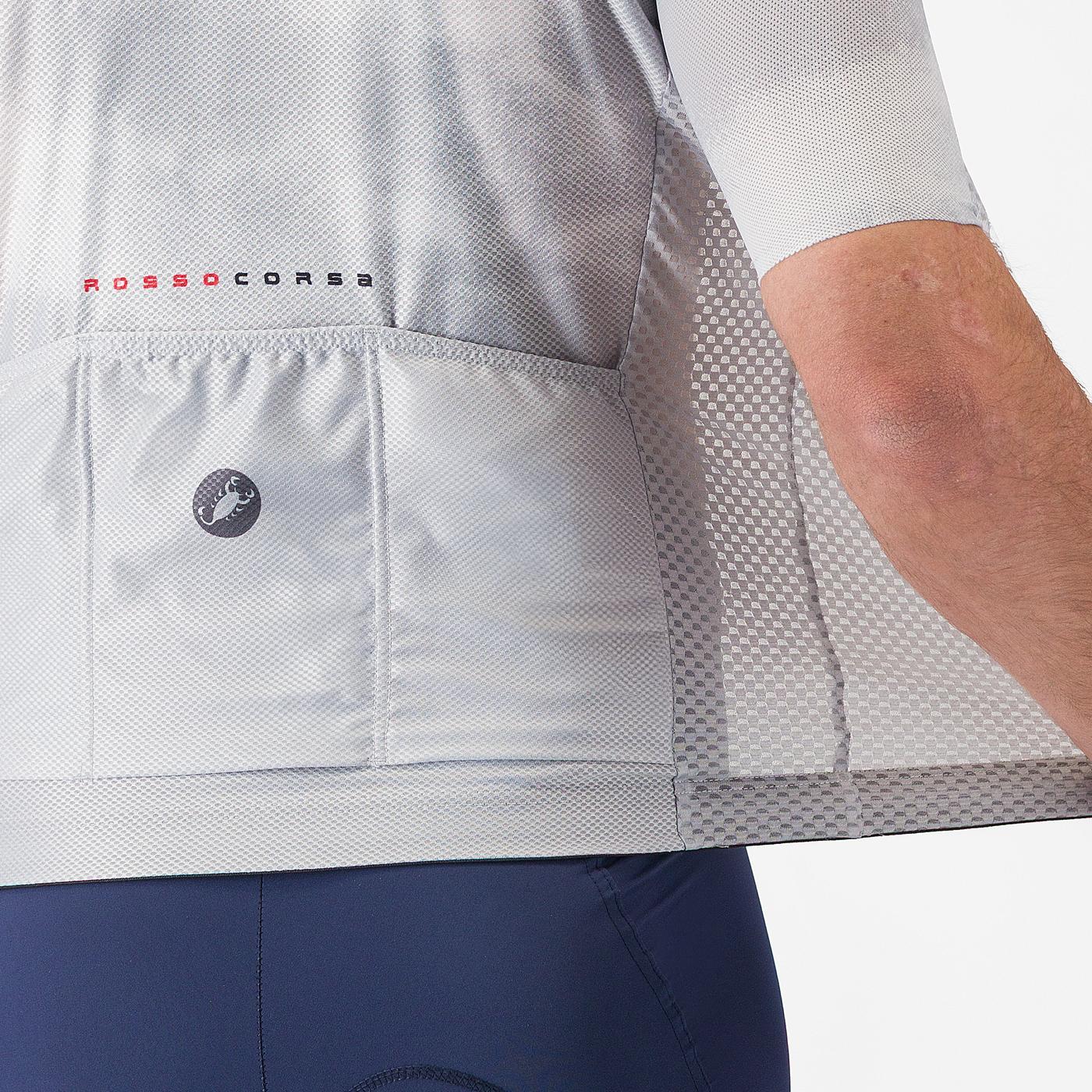 CASTELLI CLIMBER'S A/C Short Sleeve Jersey Grey 2026