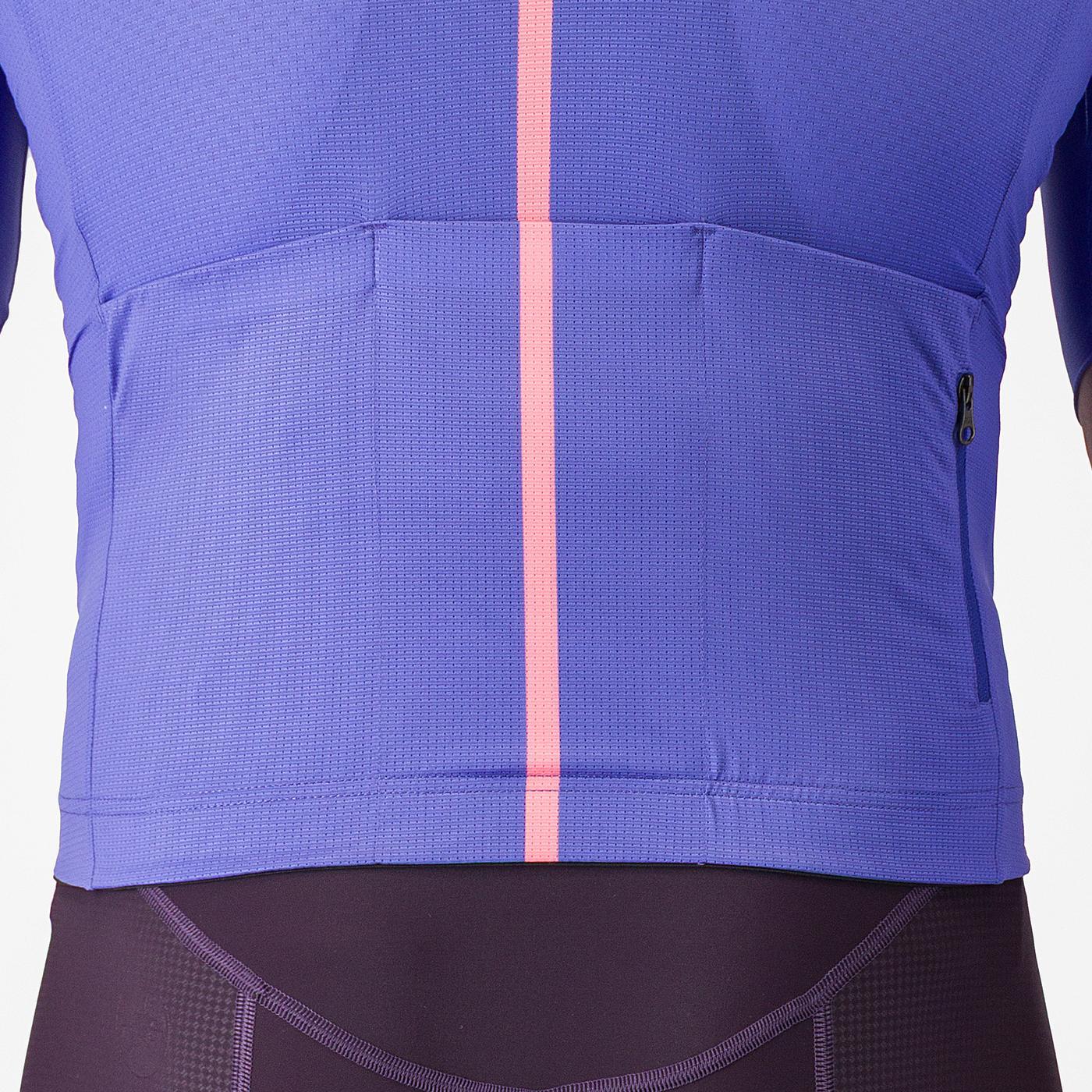 CASTELLI DRITTONE LOGO Κοντομάνικο Jersey Μωβ