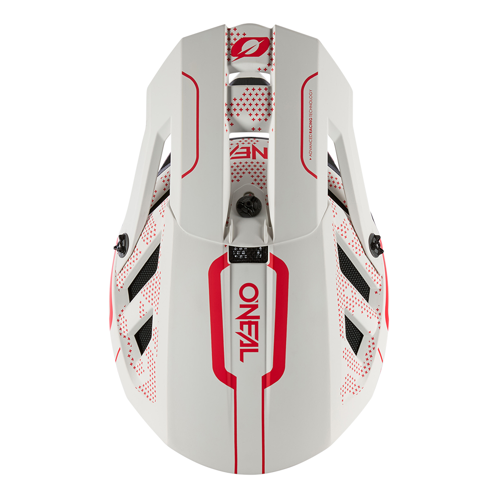 O'NEAL BLADE POLYACRYLITE STRIKE MTB κράνος Λευκό/κόκκινο