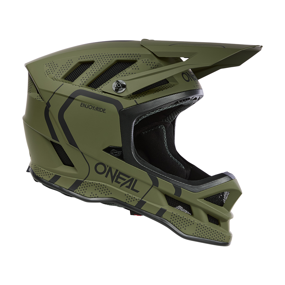 O'NEAL BLADE POLYACRYLITE STRIKE MTB κράνος πράσινο/μαύρο