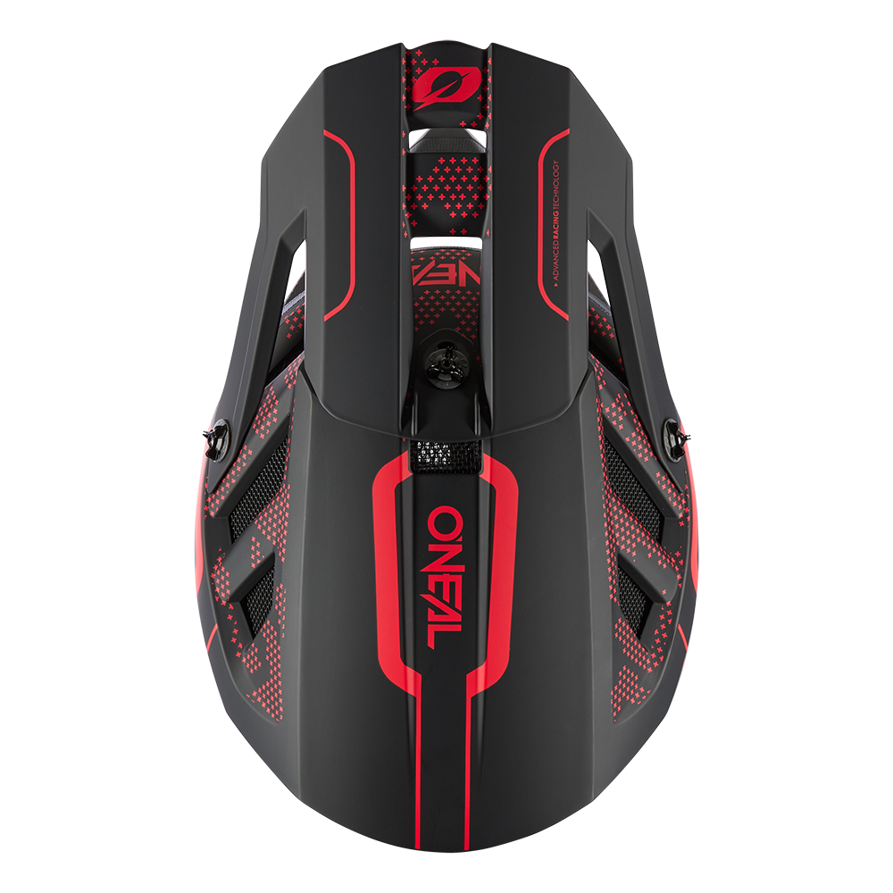 O'NEAL BLADE POLYACRYLITE STRIKE MTB κράνος μαύρο/κόκκινο