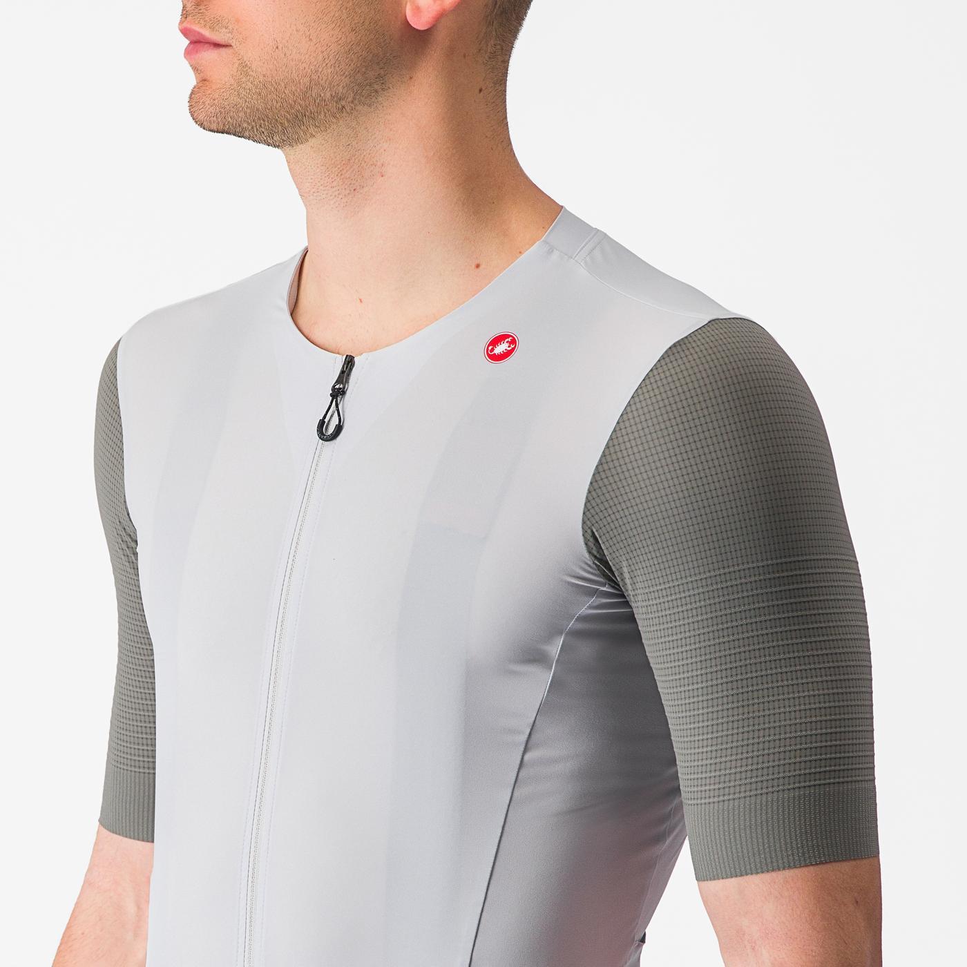 CASTELLI PREMIO Κοντομάνικο Jersey Μαύρο/Γκρι