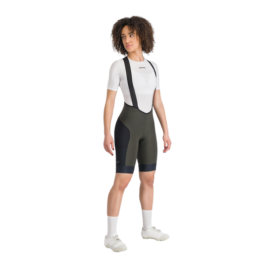Γυναικεία SPORTFUL SUPERGIARA 2 Bib Short Χακί/Μαύρο