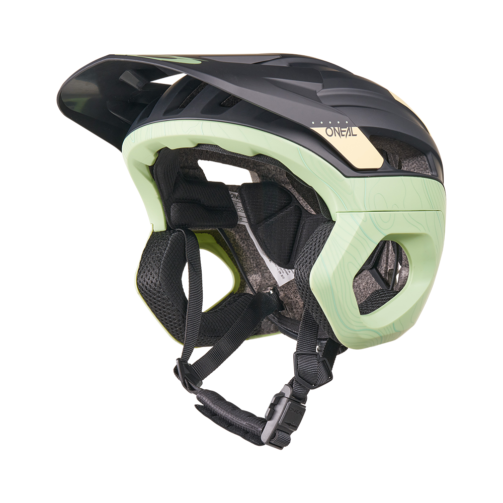 O'NEAL TRAPPER EVO TOPO MTB κράνος Μαύρο/Άμμος/Μιντ