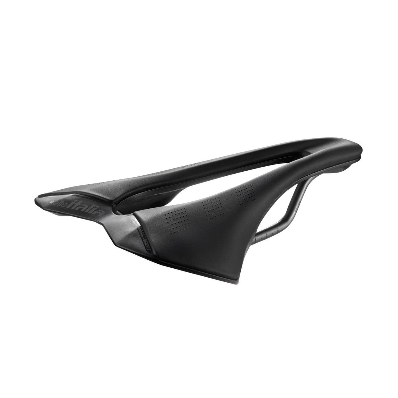Saddle SELLE ITALIA SLR ELITE SUPERFLOW L3 145 mm Titanium Rails