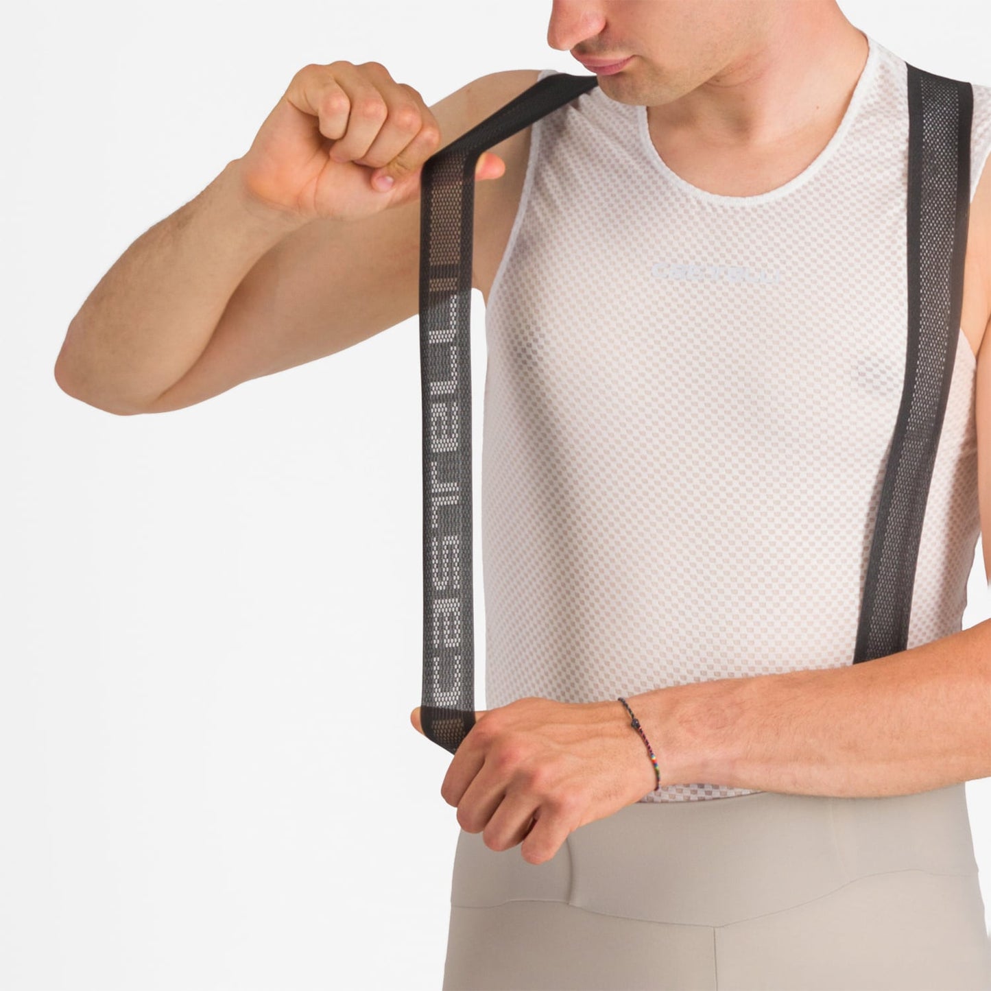 CASTELLI ESPRESSO Bib Short Μπεζ